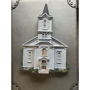 Brian Baker's Deja Vu Collection - 1424 Old White Church Wall Sculpture